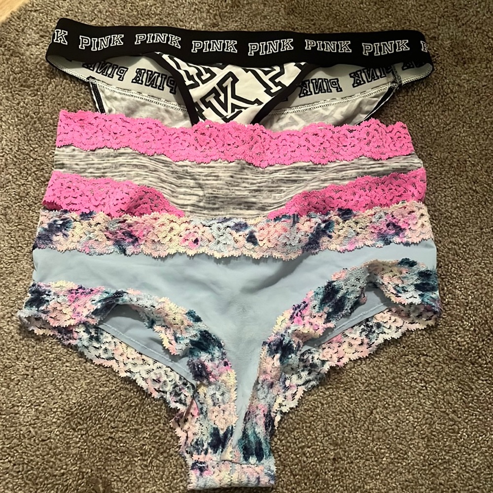 3 pair Victoria’s Secret panties size S